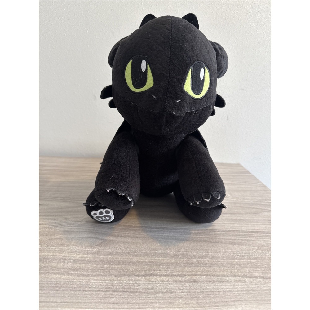 Build A Bear How To Train Your Dragon Toothless Plush with wings